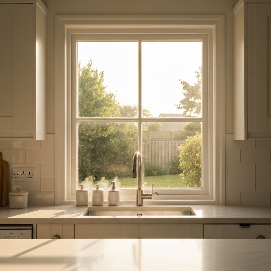 Dimineața la fereastră